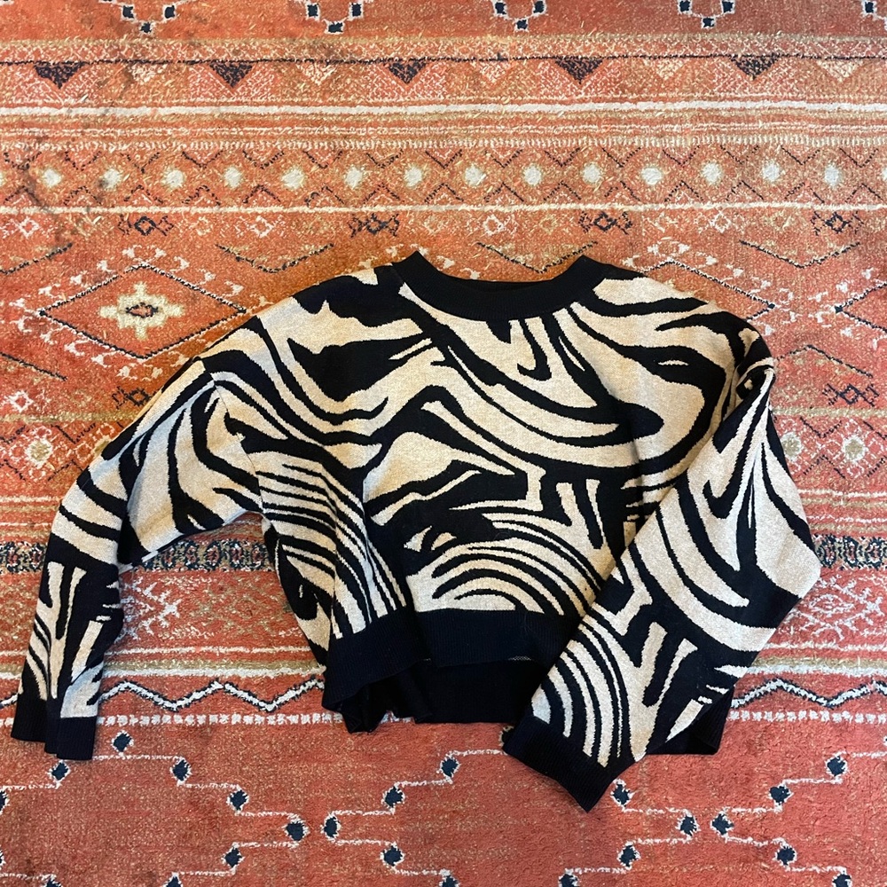 Animal Print Crop Top